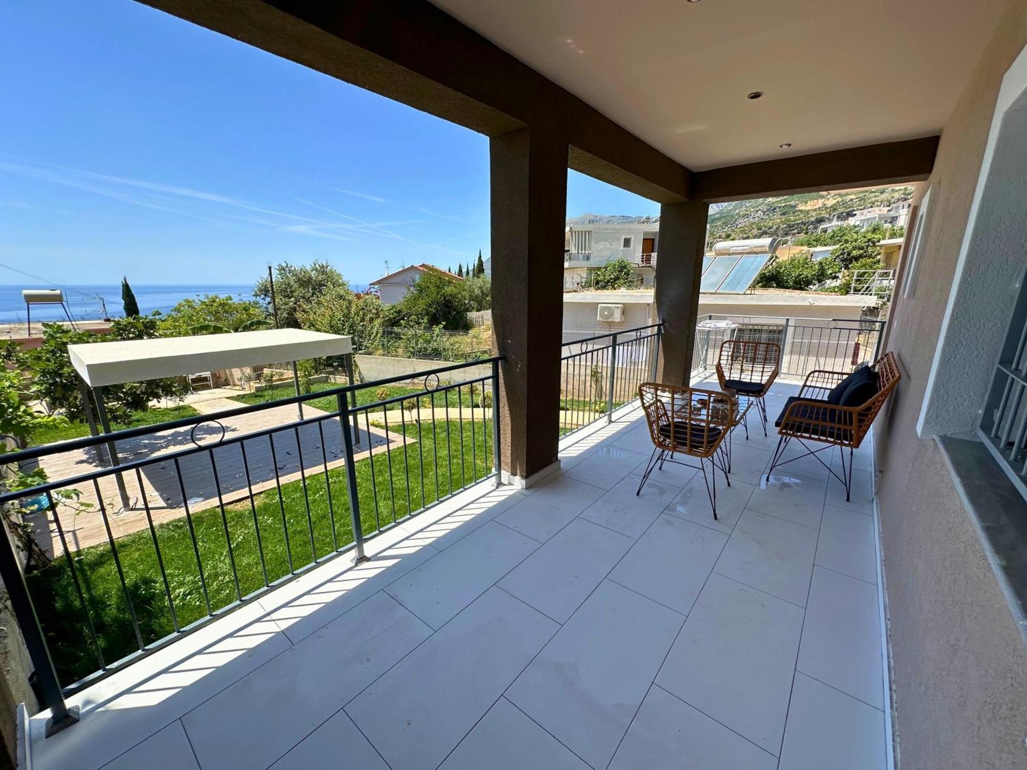 Viewtopia House Dhermi Bagian luar foto