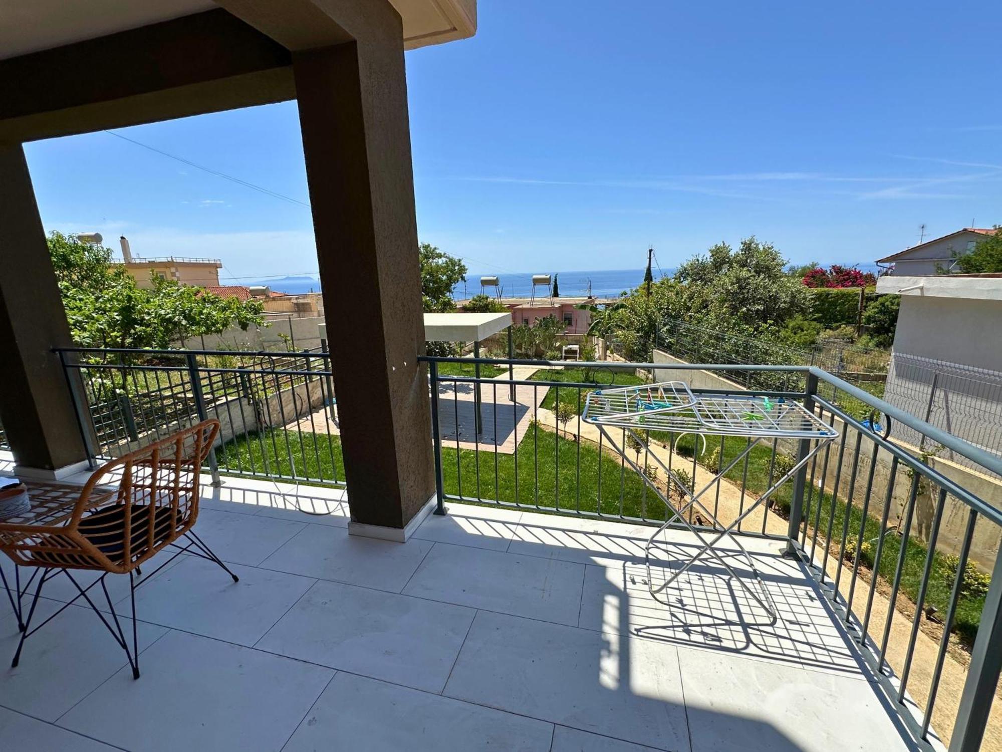 Viewtopia House Dhermi Bagian luar foto